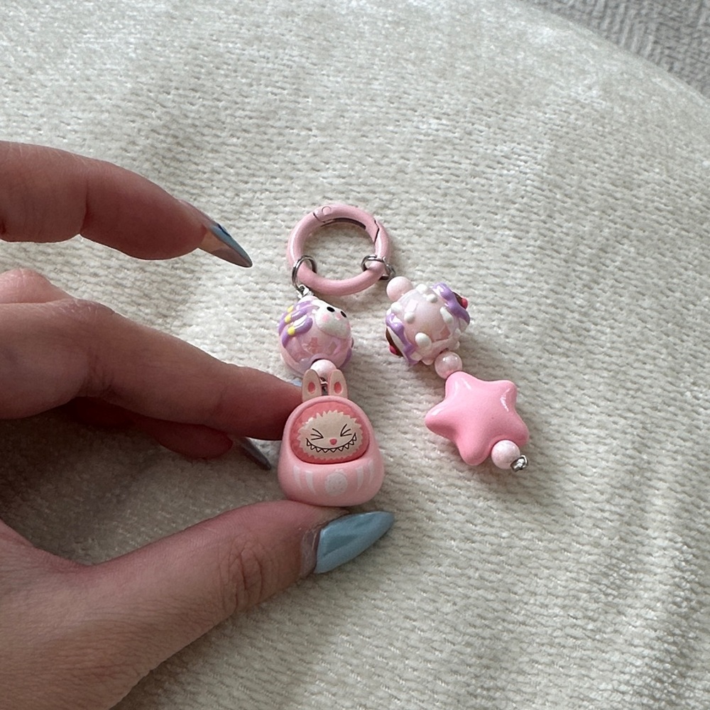 Labubu key chain/phone charm